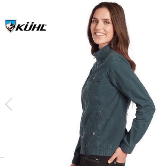 Kuhl Jackets \u0026 Coats | Kuhl Women's Jojo Jacket Slate Blue Size Large Full Zip Coat | Color: Blue/Green | Size: L | Pm-66350847's Closet